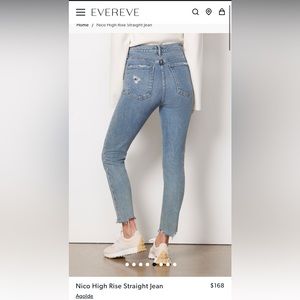 Agolde Nico slim straight leg jeans